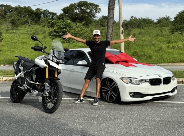 BMW 320i + TIGER 900 Rallye PRO